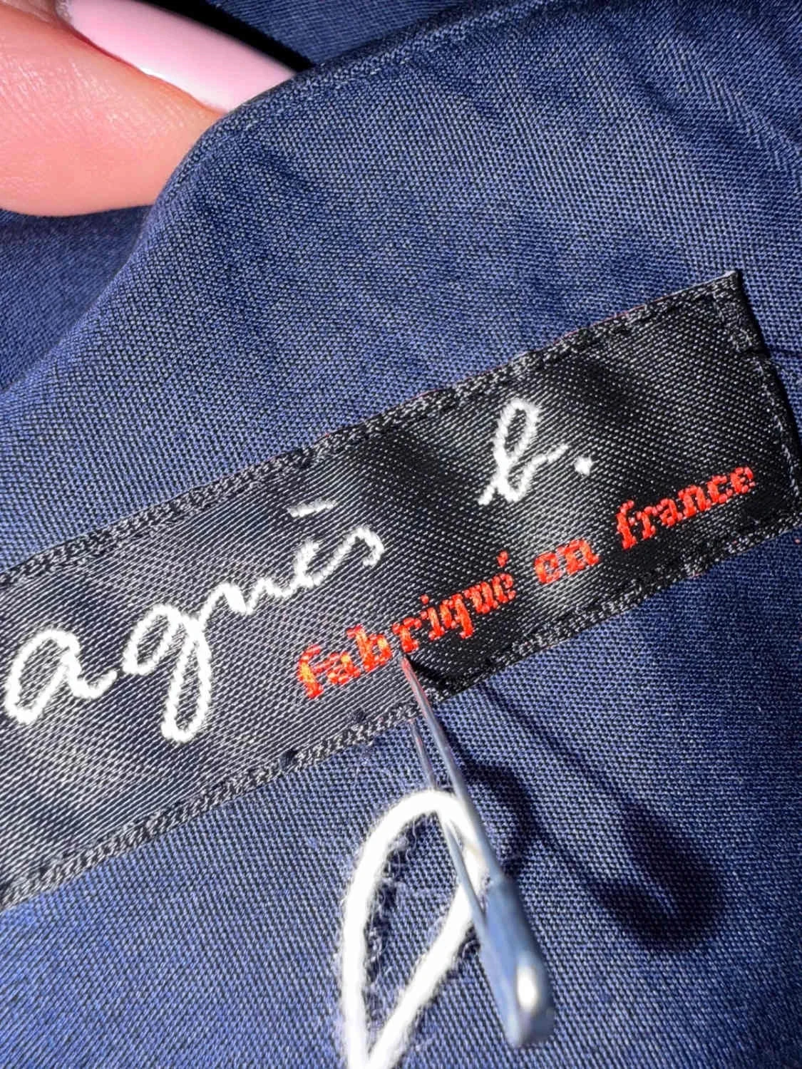 Camisa de hombre Agnès b limpia poco usada talla L – photo 5